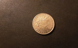 3 Monete 1 Franco Francese Anni '60