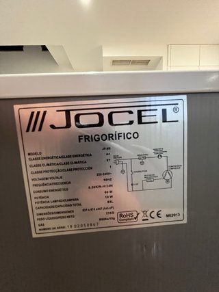 Frigorífico Jocel 85L Blanco FJ-85