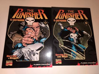 Colección comics Punisher a 2'15€ cada uno.
