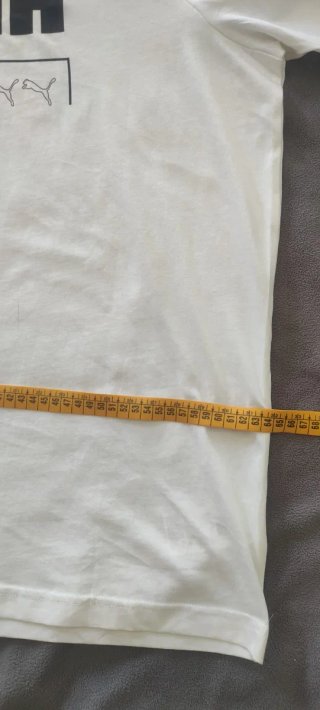 Camiseta Puma blanca logo DryCELL