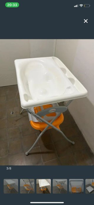 Bañera plegable bebé
