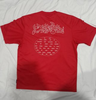 Camiseta Adidas Roja Talla S