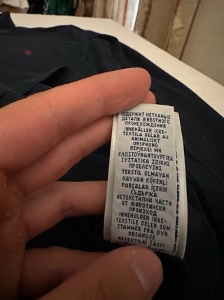 Polo Ralph Lauren Blu Manica Lunga XL
