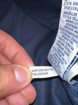 Polo Ralph Lauren Blu Manica Lunga XL
