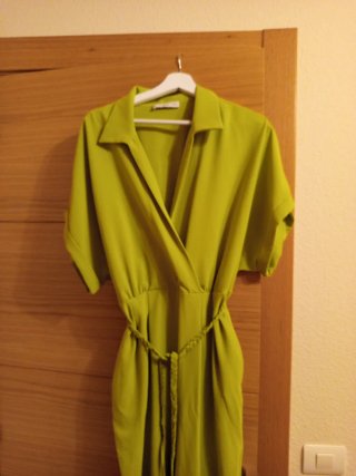 Mono largo verde Mango