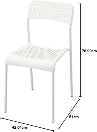2 Sillas y 2 Taburetes IKEA Blancos