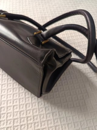 Bolso Lotusse Negro Piel