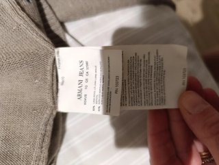 Jersey Armani Jeans Beige Talla 46