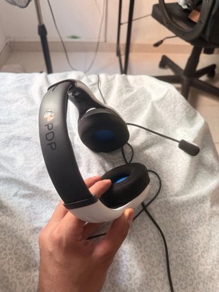 Auriculares PDP Blancos con Micrófono