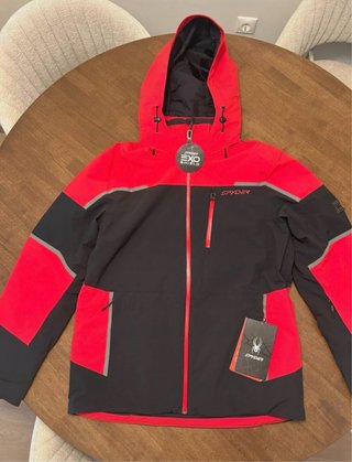 Chaqueta Spyder Sky Roja y Negra