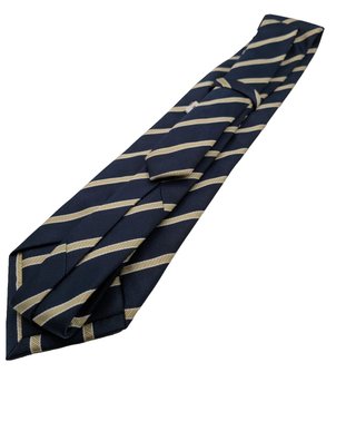Cravatta Vintage Penna Sport Jazz Milano Blu Navy