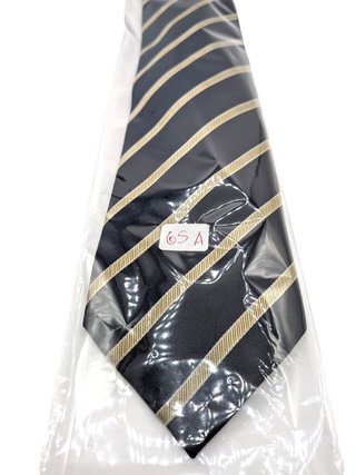 Cravatta Vintage Penna Sport Jazz Milano Blu Navy