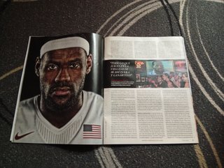 Revista Kobe Bryant LeBron James Kevin Durant