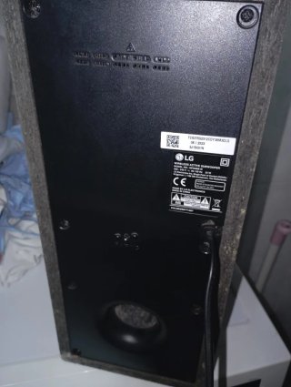 Subwoofer LG Negro Inalámbrico