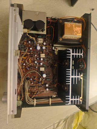 Amplificador Technics SU-7700 Plata. Leer bien