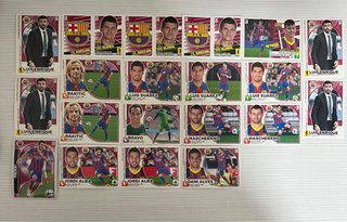 Colección cromos LaLiga BBVA Barcelona