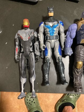 Muñecos Marvel y DC