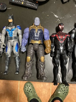 Muñecos Marvel y DC