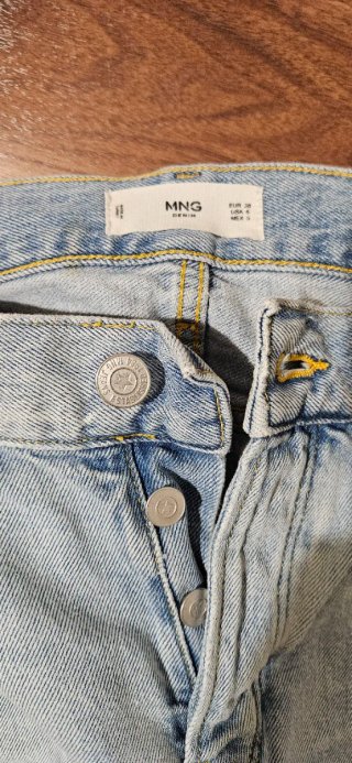 Shorts vaqueros Mango mujer