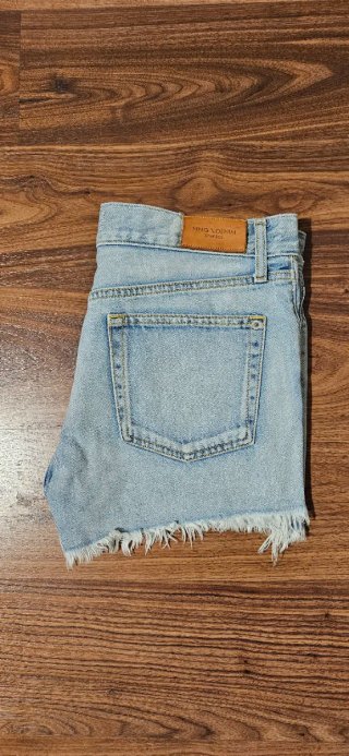 Shorts vaqueros Mango mujer