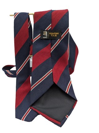 Cravatta Vintage Creazione T.A.B. Blu Navy