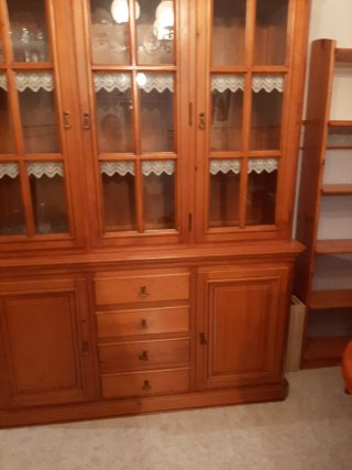 Mueble de comedor rústico madera