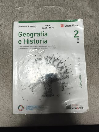 Libro de Geografía e Historia 2⁰ESO Vicens Vives
