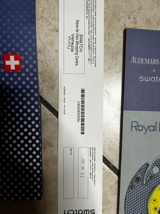 Swatch Royal Pop Orenchi Hachi x Audemars Piguet
