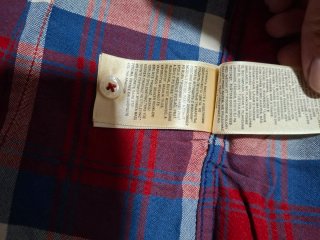Camisa Lee Cuadros Vintage