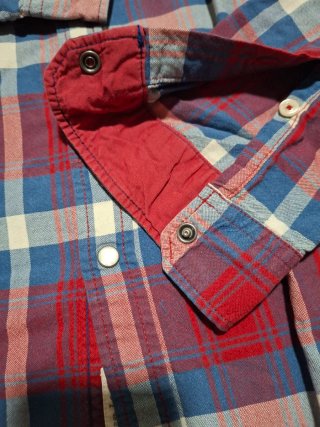 Camisa Lee Cuadros Vintage