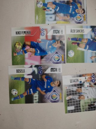 5 Cromos Getafe MGK 26/27
