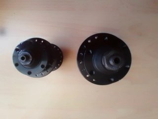 Juego Bujes Disco MTB Negros