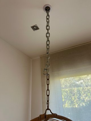 Silla Huevo Colgante Ratán