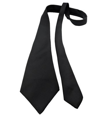 Cravatta Uomo Nera Classica 100% Poliestere