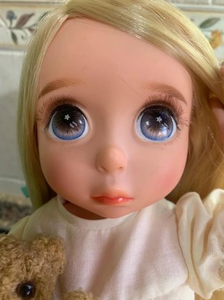 Muñeca Disney Rapunzel ooak Articulada con caja