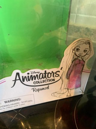 Muñeca Disney Rapunzel ooak Articulada con caja