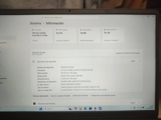 Portátil Dell DC15250 i5 13th 16 GB RAM 512Gb SSD