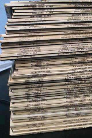 Vinilos Historia de la Música Clásica