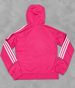 Sudadera Adidas Rosa con Capucha y vintage