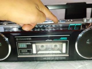 Radio Cassette Sanyo M-7120K.