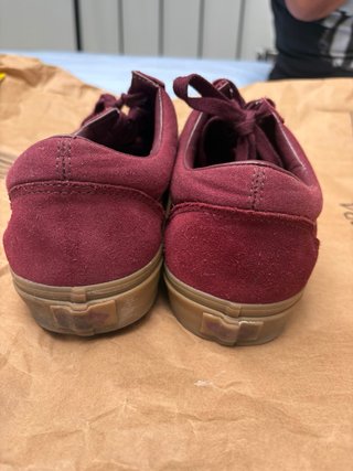 Vans Burdeos Hombre Talla 45