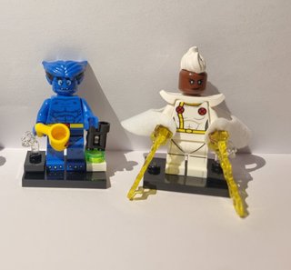 Lego Marvel Bestia e Tempesta