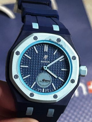 Swatch x Audemars Piguet Royal Oak Lan Ba