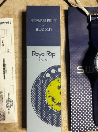 Swatch x Audemars Piguet Royal Oak Lan Ba