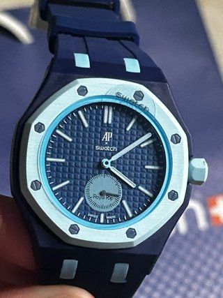 Swatch x Audemars Piguet Royal Oak Lan Ba