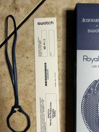 Swatch x Audemars Piguet Royal Oak Lan Ba