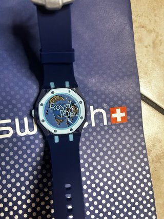 Swatch x Audemars Piguet Royal Oak Lan Ba