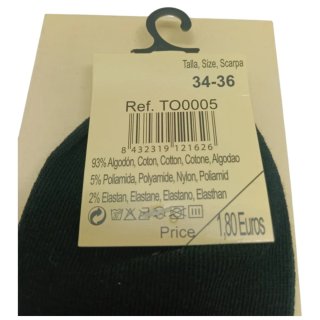 Talla 34-36. Calcetines tobilleros Birelax 5 pares