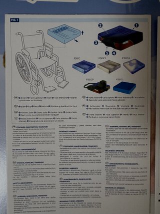 Cojín Antiescaras Systam Negro/Marrón NUEVO