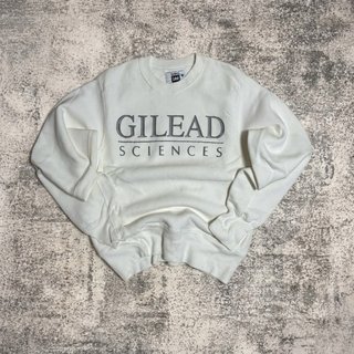 Sudadera Vintage Lee Estampada Blanca